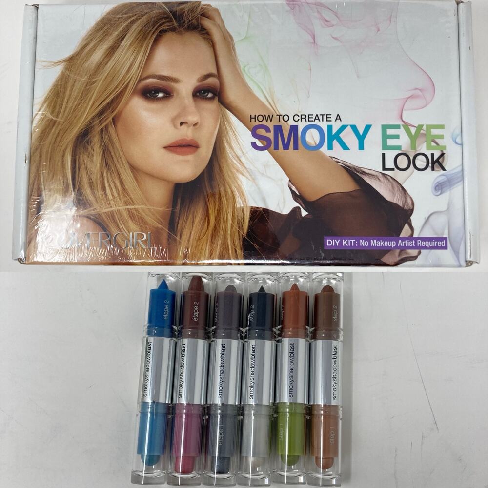 Covergirl Smoky Shadowblast Eye Shadow Variety 6 Pack Collectors Set NEW